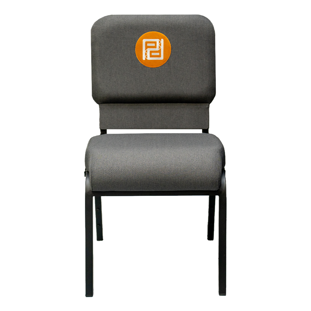 Open Back Church Chair (with logo)