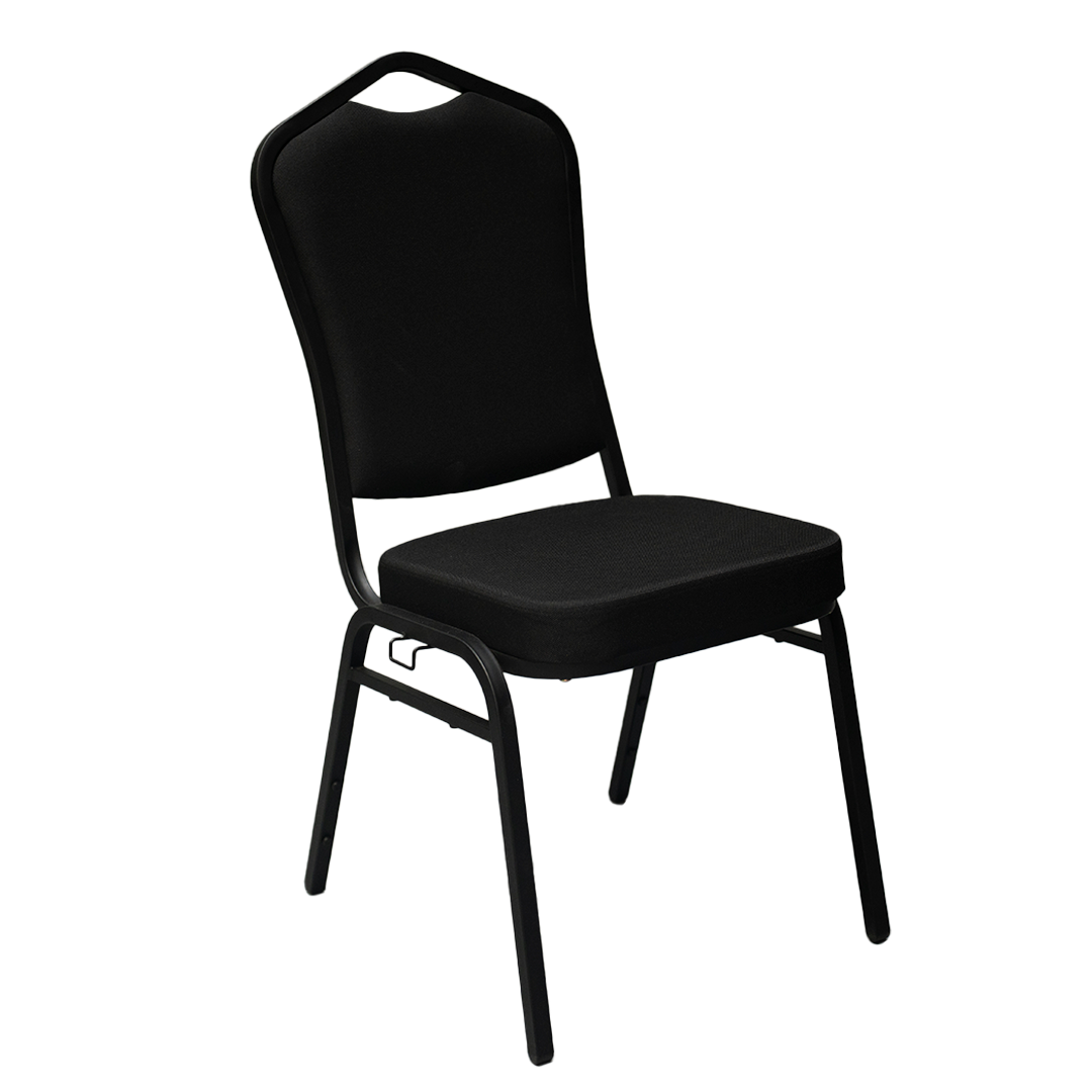 Slim Line Church Chair (Black)