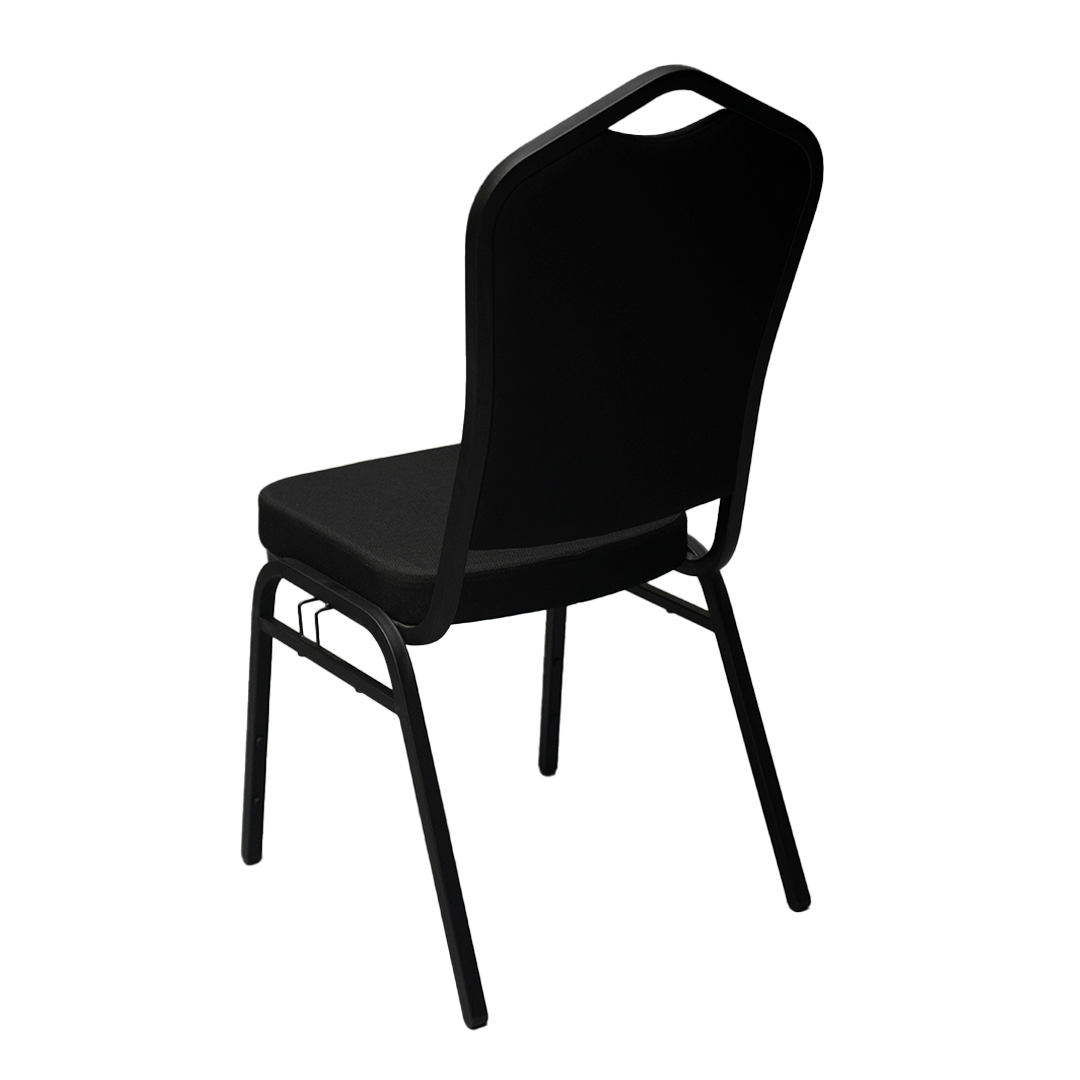 Slim Line Church Chair (Black)