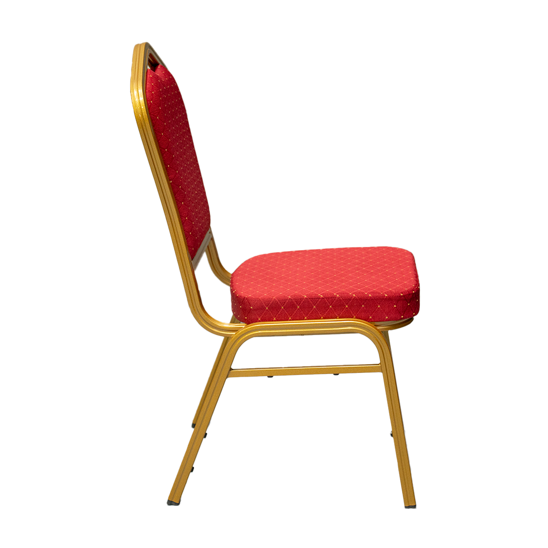 Slim Line Church Chair (Red)