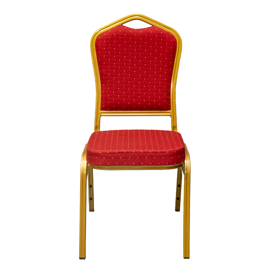 Slim Line Church Chair (Red)