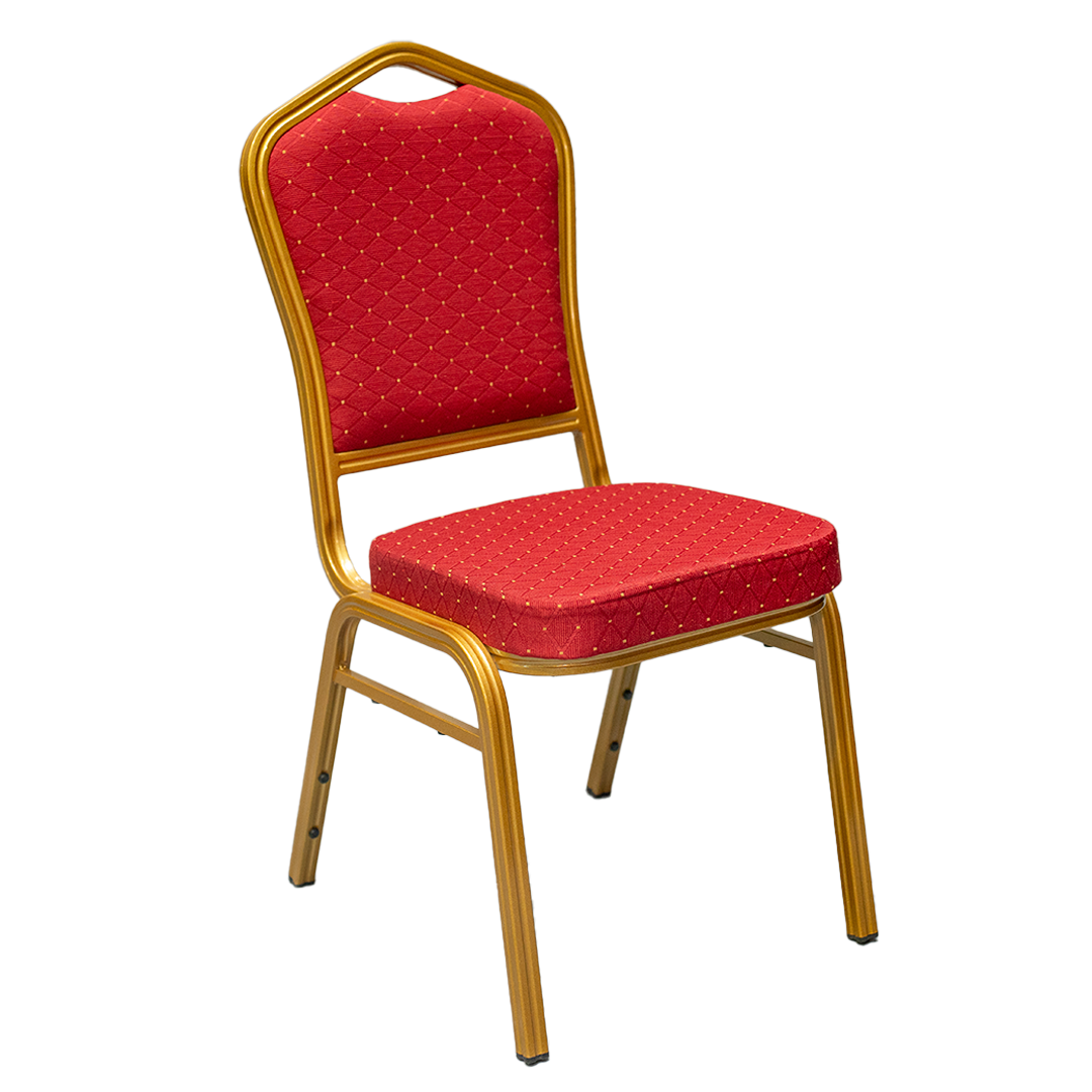 Slim Line Church Chair (Red)