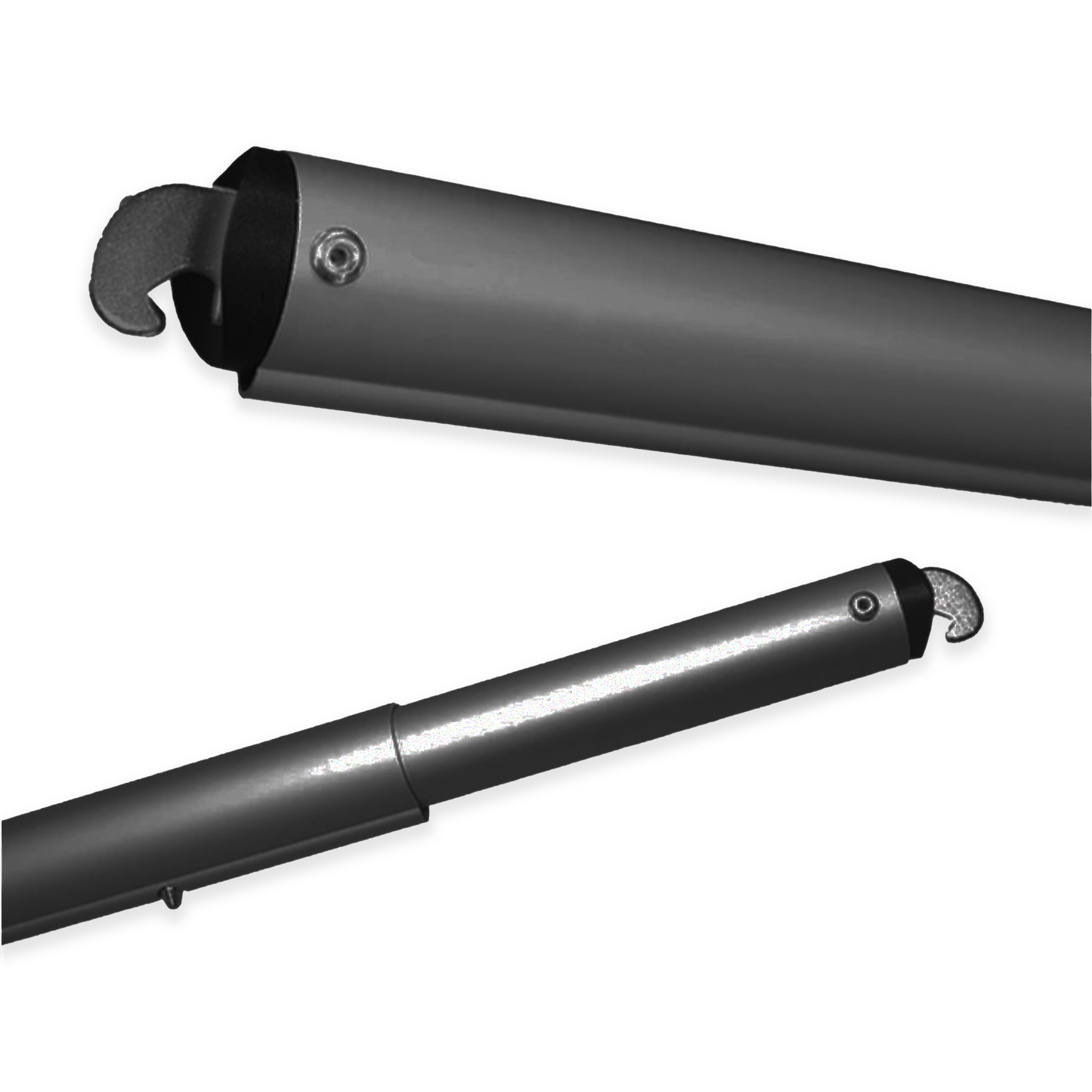 [Black] Horizontal Drape Pipe
